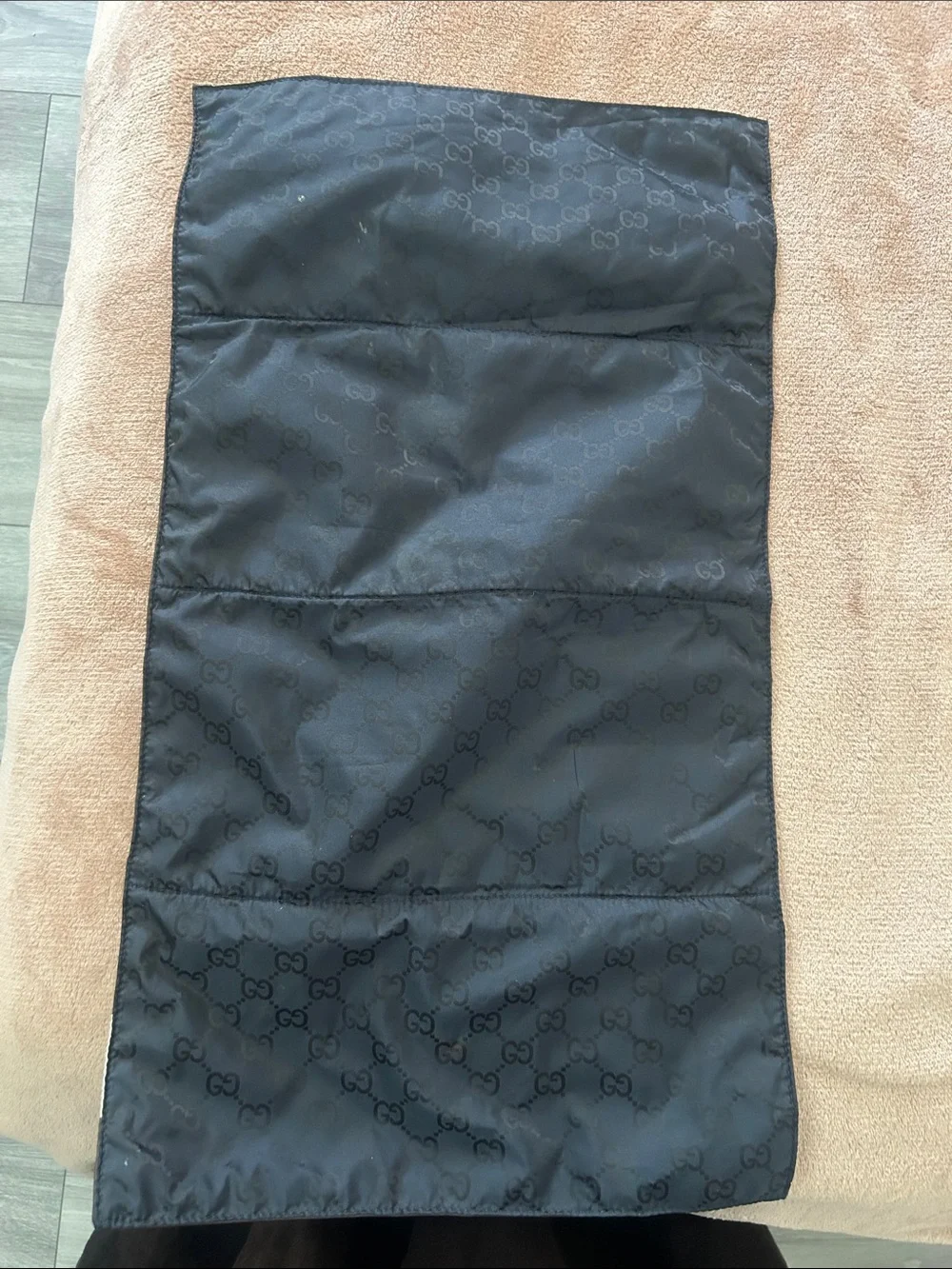 Authentic Gucci Blue Changing Mat for baby Gucci Bag GG